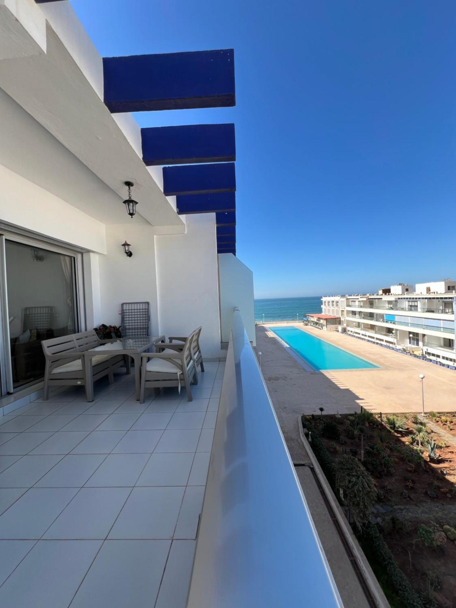 Appartement Pied Dans L'Eau Avec Piscine Aourir Extérieur photo
